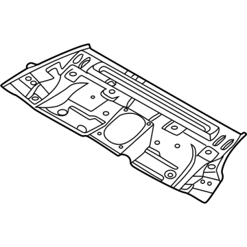 Hyundai 65511-L5010 Panel Assembly-Rear Floor,FRT