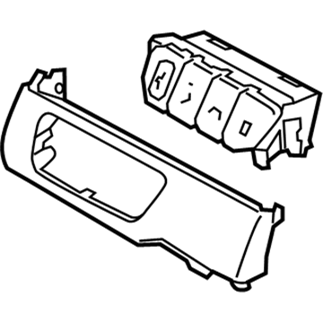 Hyundai 93700-G2050-T9Y Switch Assembly-Side Crash Pad