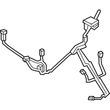 Hyundai 91850-F2070 Wiring Assembly-Battery