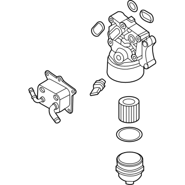 Hyundai Tucson Oil Filter - 26300-2MHA0