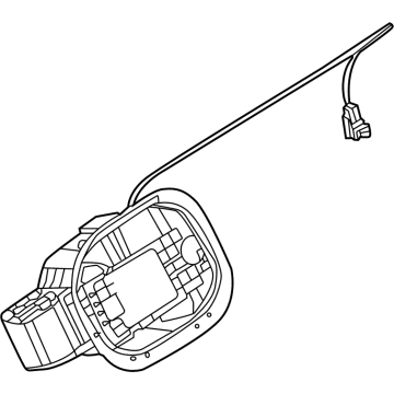 Hyundai 81595-K5000 HOUSING-FUEL FILLER DR