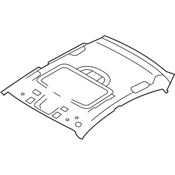 Hyundai 85401-2H901-8M Headlining Assembly