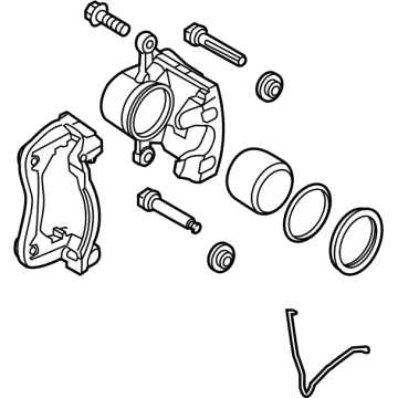 2019 Hyundai Kona Electric Brake Caliper - 58180-K4A00