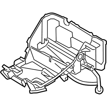 Hyundai 97137-G9000 Case-Heater & Evaporator,Lower