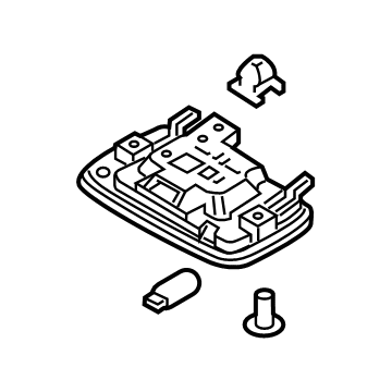 Hyundai 92850-J9100-NNB Room Lamp Assembly