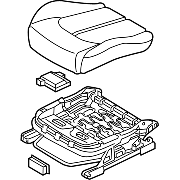 Hyundai 88200-C2000-SMJ Cushion Assembly-Front Seat,Passenger