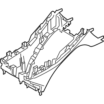 Hyundai 846A0-S8100-MRS Panel Assembly-Floor Console