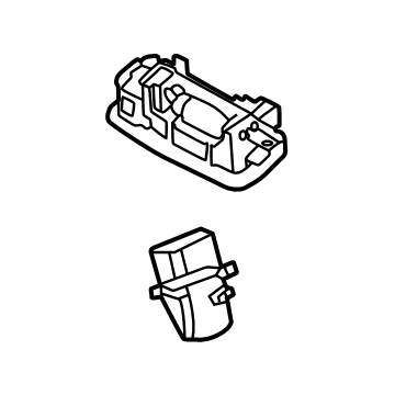 Hyundai 92896-L1000-NNB LAMP ASSY-VANITY,RH