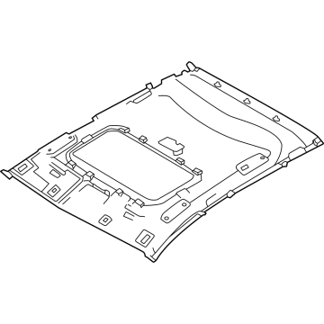 Hyundai 85410-K5030-NNB HEADLINING ASSY