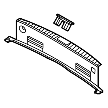 Hyundai 85770-D2600-NNB Trim-Transverse RR