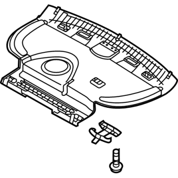 Hyundai 85720-D2000-NNB Trim Assembly-Lugg Partition