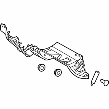 Hyundai 84760-L1000-NNB Panel-Crash Main Center