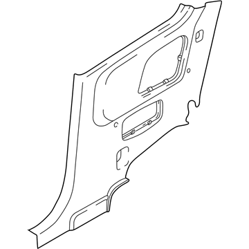 Hyundai 85520-2C900-LK Trim Assembly-Quarter Inner RH