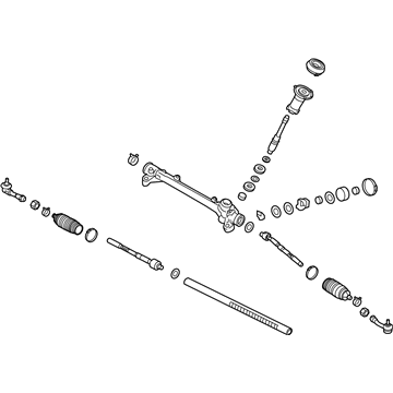 Hyundai 56500-H8000 Gear Assembly-Steering