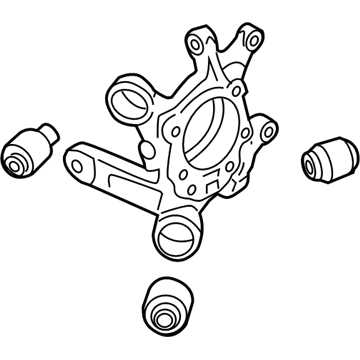 Hyundai 52720-2M000 Carrier Assembly-Rear Axle,RH