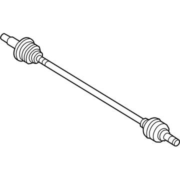 Hyundai 49600-S8000 Shaft Assembly-Drive RR,LH