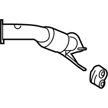 Hyundai 28610-E6310 Front Muffler Assembly