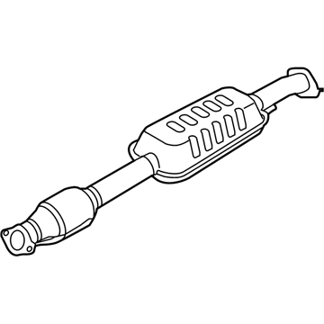 2019 Hyundai Sonata Hybrid Muffler - 28650-E6310