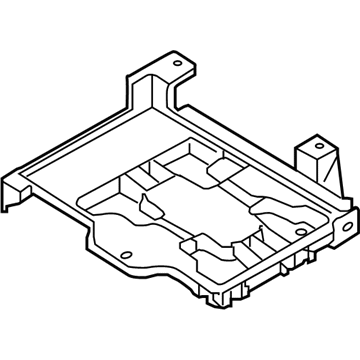 2012 Hyundai Santa Fe Battery Tray - 37150-2P000