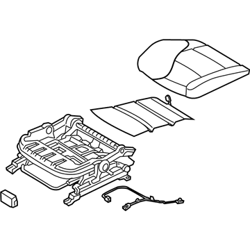 Hyundai 88200-3Y630-MSG Cushion Assembly-Front Seat,Passenger