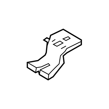 Hyundai 97365-G9000 Duct-Rear Heating Rear,LH