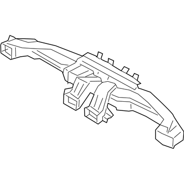 Hyundai 97300-G9000 Duct Complete Assembly-DEFROSTER C