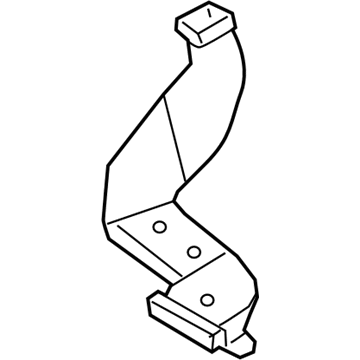 Hyundai 97370-G9000 Duct-Rear Heating,RH