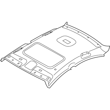 Hyundai 85410-3Q010-TX Headlining Assembly