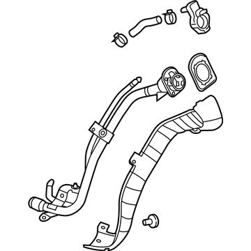 Hyundai 31030-H9500 Filler Neck & Hose Assembly