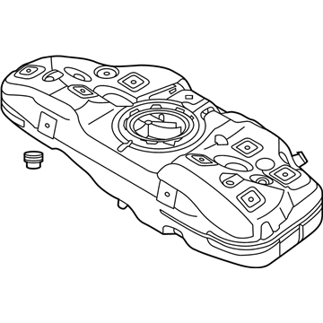 2021 Hyundai Accent Fuel Tank - 31150-H9500