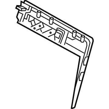 Hyundai 89410-2S061-MBS Frame Assembly-Rear Seat Back,RH