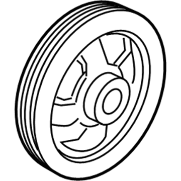 Hyundai 23124-03800 Pulley-Damper