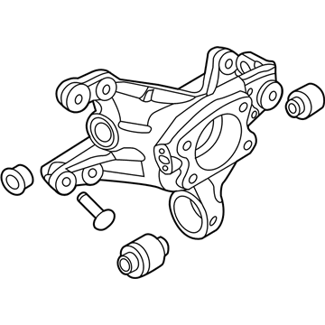 Hyundai 52710-3V000 Carrier Assembly-Rear Axle,LH