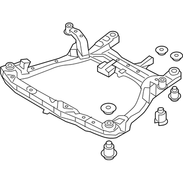 Hyundai 62405-3K501 Crossmember Complete