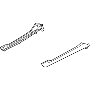 Hyundai 84657-3N100-RY Moulding-Front,LH