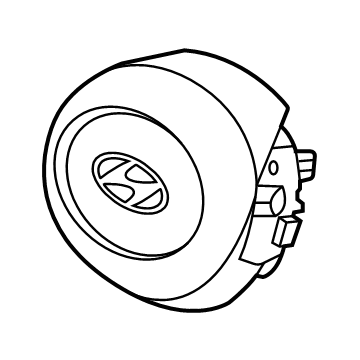 Hyundai 80100-L0500-NNB Module Assembly-STRG Wheel Air Bag