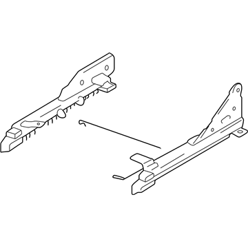 Hyundai 88520-25020 D/Height & Track Assembly-Front Seat