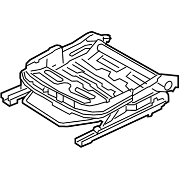 Hyundai 88500-H9520 Track Assembly-LH