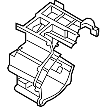 Hyundai 97134-2M000 Case-Heater & Evaporator,LH