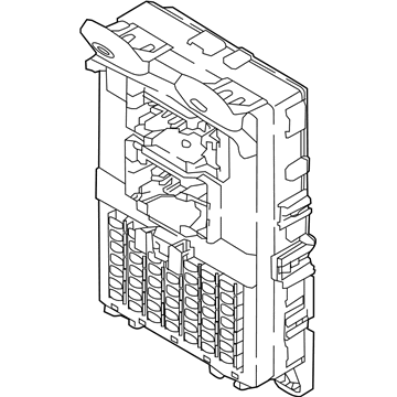 2019 Hyundai Accent Fuse Box - 91950-J0540