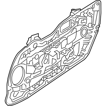 Hyundai 82481-3X811 Front Right-Hand Door Module Panel Assembly