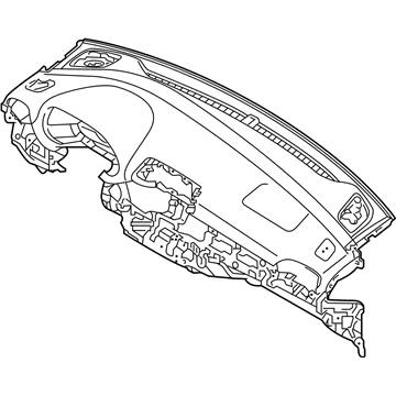 Hyundai 84710-G3000-TRY Crash Pad Assembly-Main