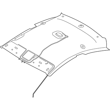 Hyundai 85323-3X541-TX Headlining Assembly