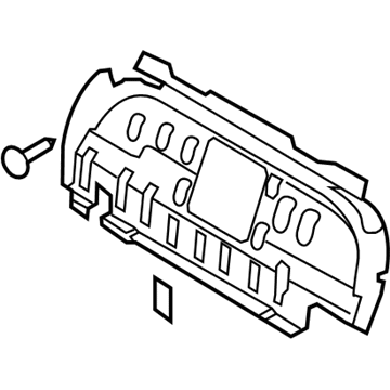 Hyundai 85720-4R500-RY Panel Assembly-Luggage Partition