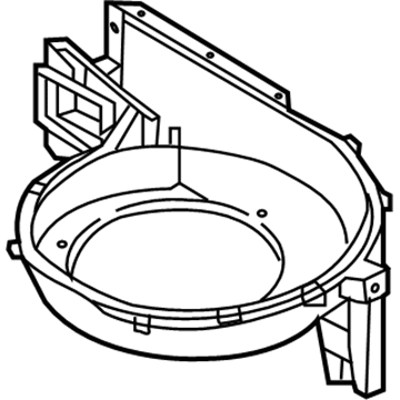 Hyundai 97112-C1000 Case-Blower,Lower