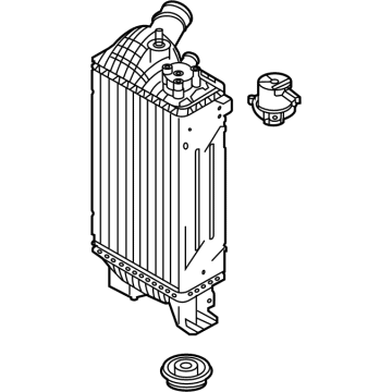 2023 Hyundai Santa Fe Hybrid Intercooler - 28270-2M300