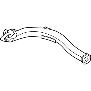 Hyundai 97380-K2000 Hose Assembly-Side DEFROSTER,LH