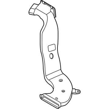 Hyundai 97370-K2000 Duct-Rear Heating,RH