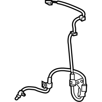 Hyundai 58930-AB000 Sensor Assembly-Wheel Speed,LH