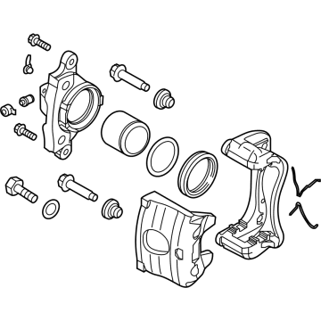 2021 Hyundai Elantra Brake Caliper - 58180-AAA00